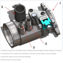 Load image into Gallery viewer, COBB Cast Aluminum Turbo Inlet 2015-2021 WRX / 2014-2018 Forester XT