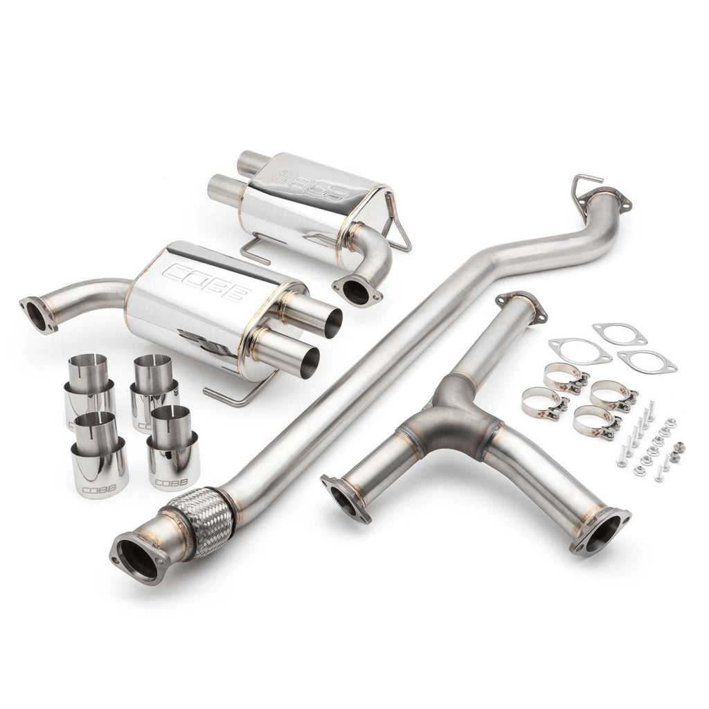 COBB Cat Back Exhaust Stainless Steel 2011-2021 WRX Sedan / 2011-2021 STI Sedan
