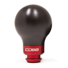 Load image into Gallery viewer, COBB Delrin Shift Knob Black w/ Red 5 Speed Subaru Models