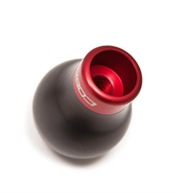 COBB Delrin Shift Knob Black w/ Red Base 6 Speed Subaru Models
