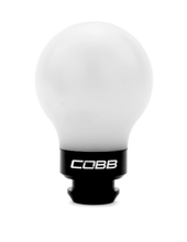 Load image into Gallery viewer, COBB Delrin Shift Knob White w/ Black 5 speed Subaru Models