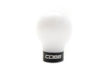 Load image into Gallery viewer, COBB Delrin Shift Knob White w/ Black 6 Speed Subaru Models