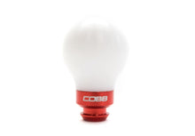 Load image into Gallery viewer, COBB Delrin Shift Knob White w/ Red 5 speed Subaru Models