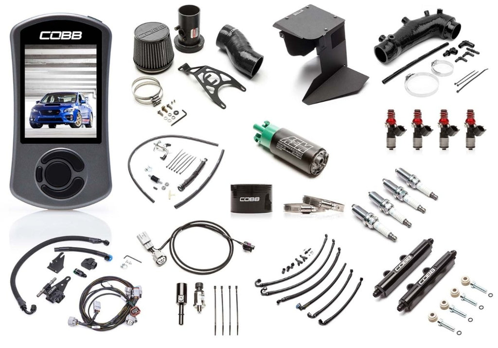 COBB NexGen Stage 2 + Flex Fuel Power Package w/ Blue Intake 2015-2018 STI