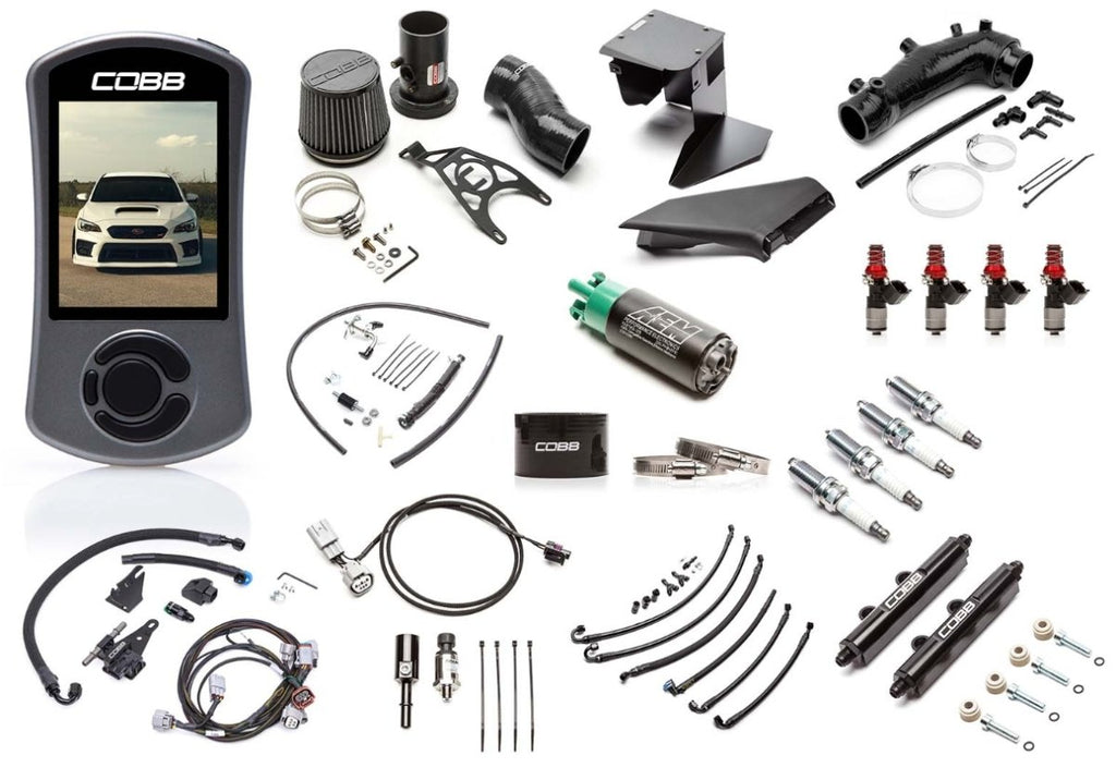COBB NexGen Stage 2 + Flex Fuel Power Package w/ Blue Intake 2019-2021 STI / 2018 STI Type RA