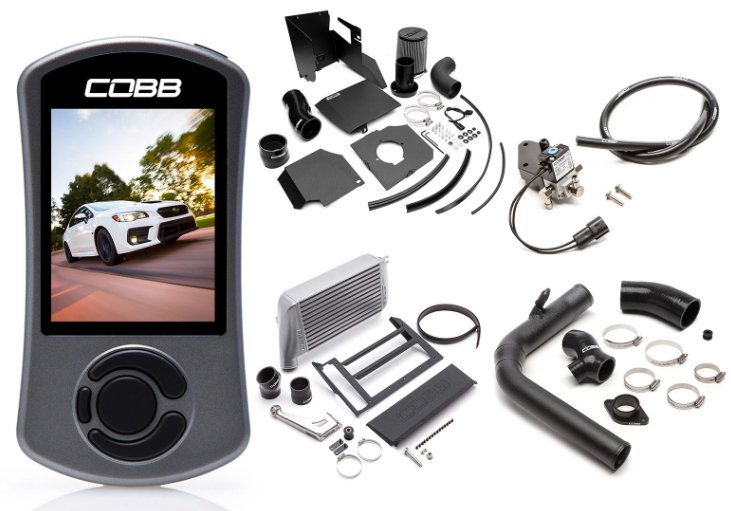 COBB NexGen Stage 2 Power Package w/ SF Intake & Silver Intercooler 2015-2021 WRX