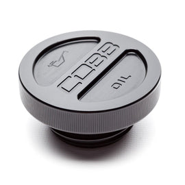 COBB Aluminum Oil Filler Cap Black Most Subaru Models