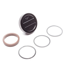 COBB Aluminum Oil Filler Cap Black Most Subaru Models