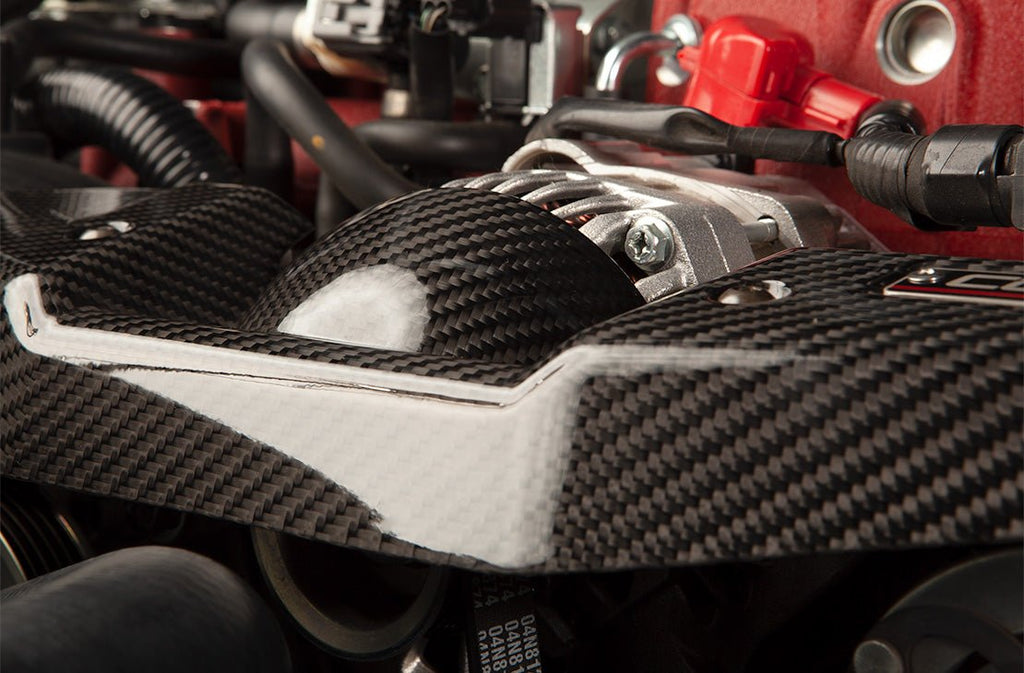 COBB Redline Carbon Fiber Alternator Cover 2008-2014 WRX / 2008-2021 STI