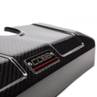 COBB Redline Carbon Fiber Coolant Cover 2017-2024 Ford F-150 2.7L / 3.5L / Raptor / 2019-2020 Ford F-150 Limited / 2021-2023 Ford F-150 5.0 / 2021-2024 Ford F-150 Tremor