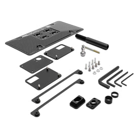 COBB Redline Carbon Fiber License Plate Relocation Kit 2015-2025 WRX / 2015-2021 STI / 2013-2025 BRZ / 2013-2016 FR-S / 2017-2020 GT86