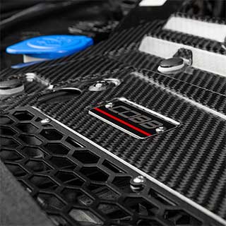 COBB Redline Carbon Fiber Radiator Shroud 2021-2023 Ford F-150 / 3.5L / 5.0L / Raptor / Limited / 2021-2024 Ford F-150 2.7L