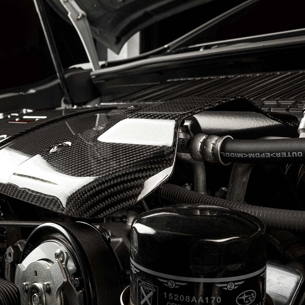 COBB Redline Gloss Carbon Fiber Engine Cover 2022-2025 WRX