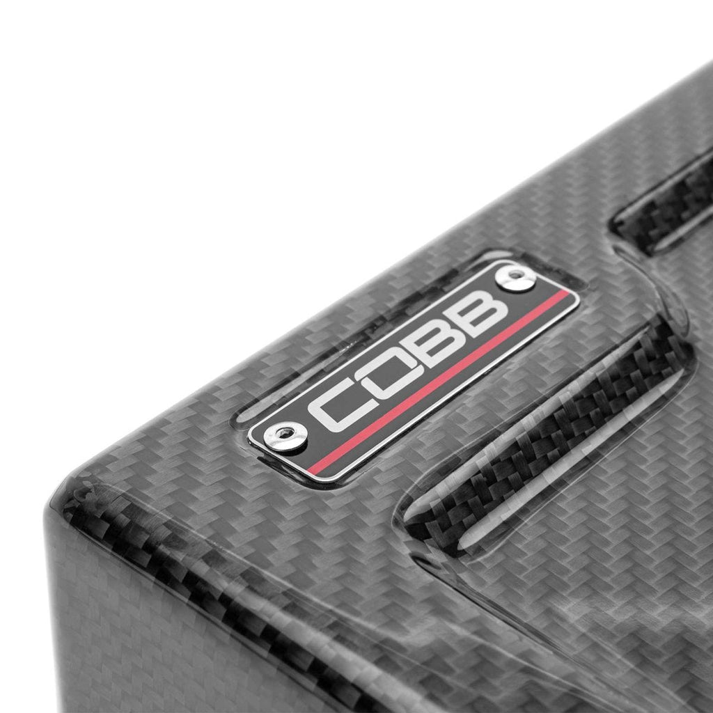COBB Redline Gloss Carbon Fiber Fuse Box Cover Driver Side 2022-2025 WRX
