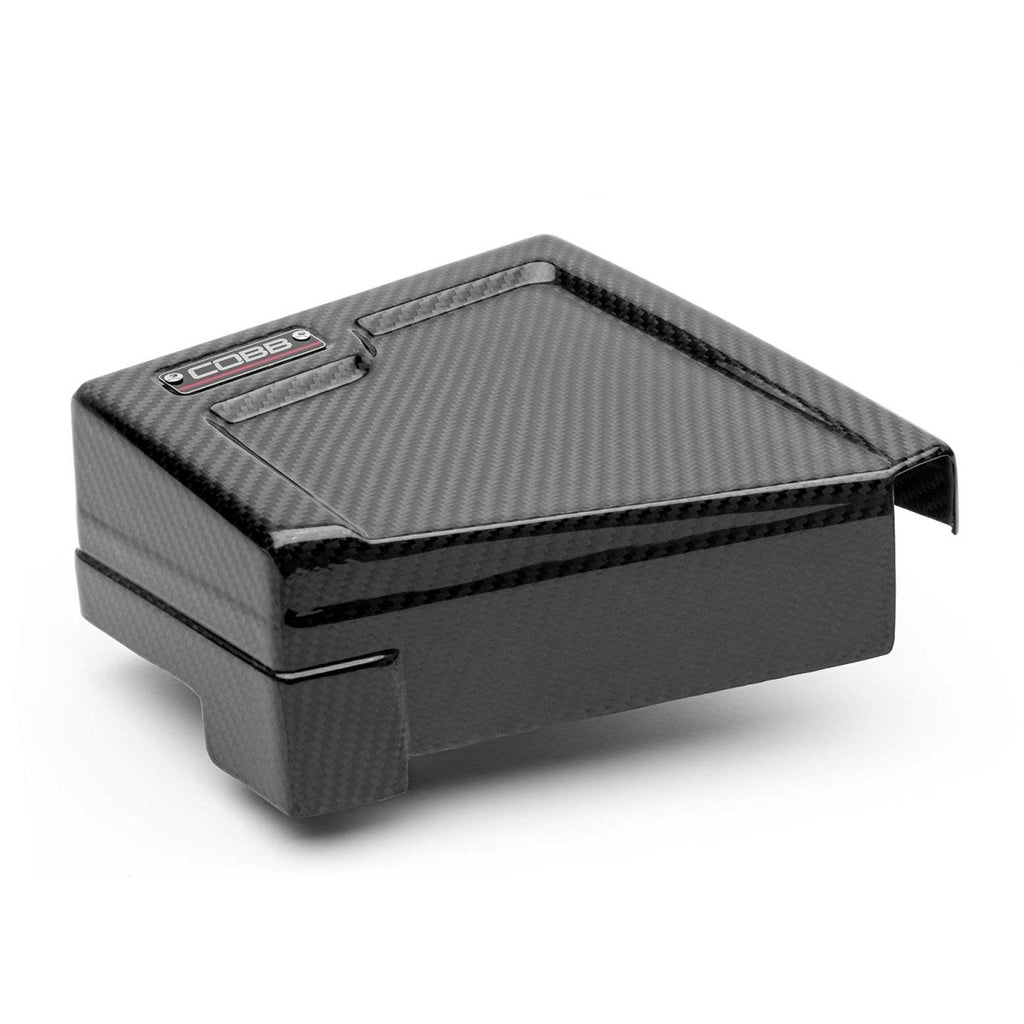COBB Redline Gloss Carbon Fiber Fuse Box Cover Kit 2022-2025 WRX