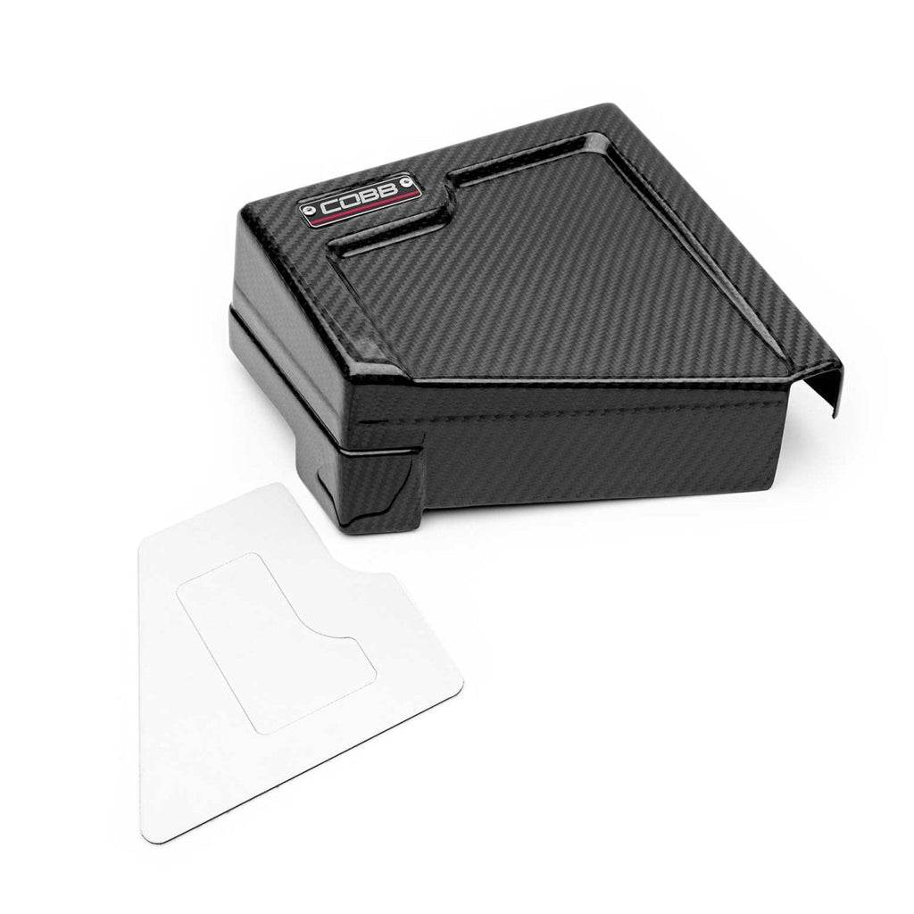 COBB Redline Gloss Carbon Fiber Fuse Box Cover Kit 2022-2025 WRX