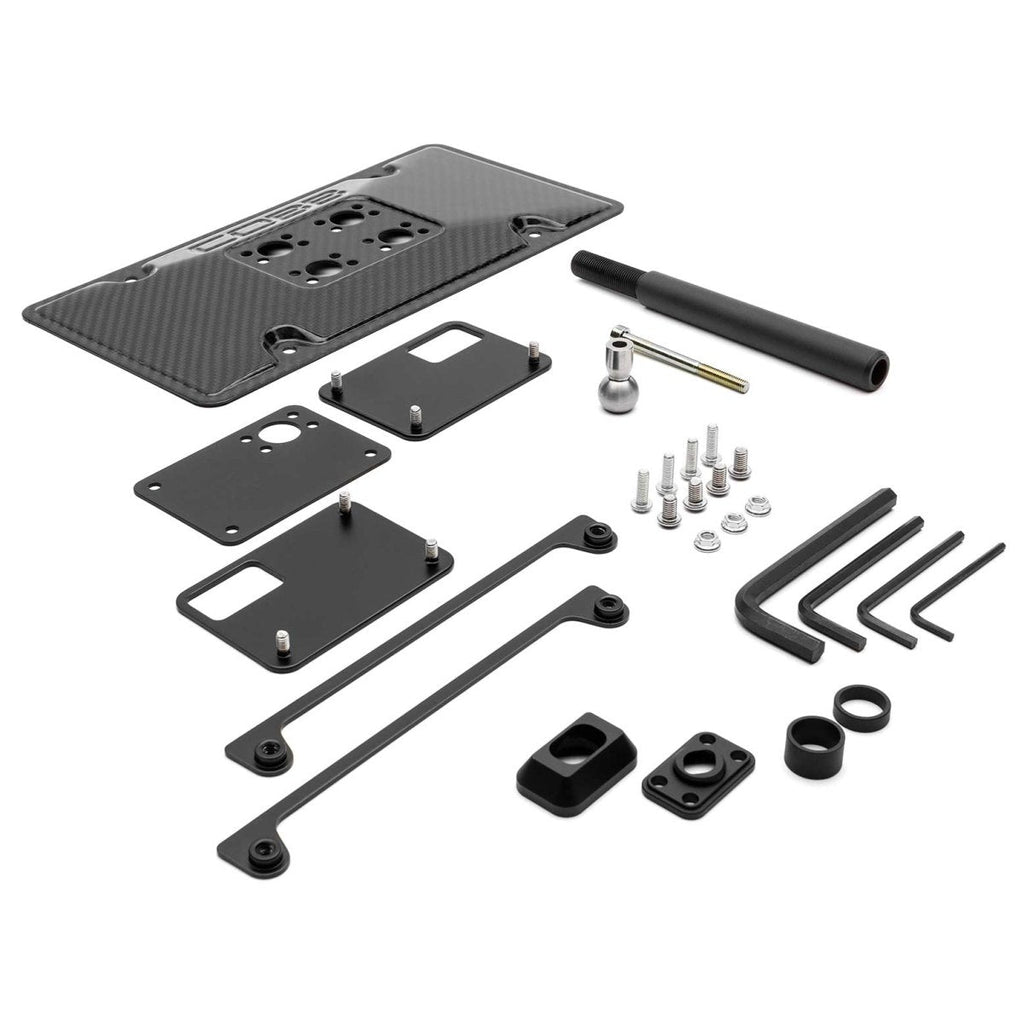 COBB Redline License Plate Relocation Mount 2008-2014 WRX / 2008-2014 STI