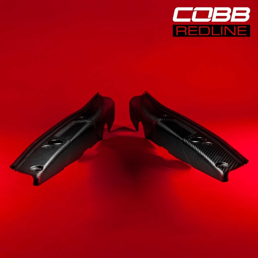 COBB Redline Matte Carbon Fender Shrouds 2022-2025 WRX