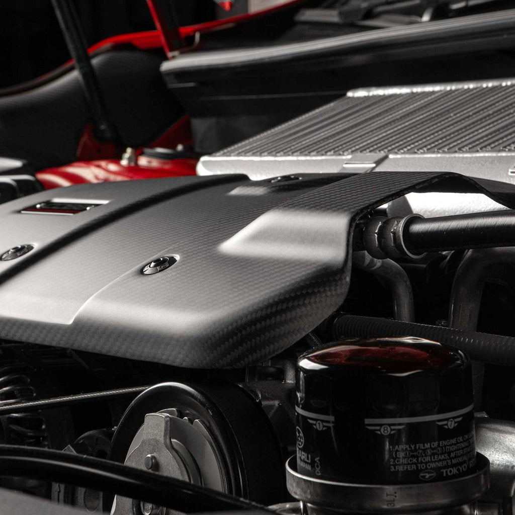 COBB Redline Matte Carbon Fiber Engine Cover 2022-2025 WRX