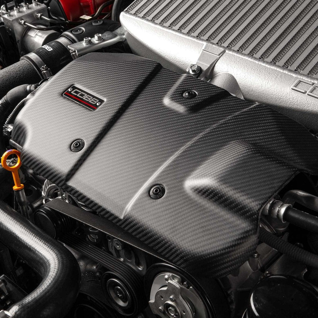 COBB Redline Matte Carbon Fiber Engine Cover 2022-2025 WRX