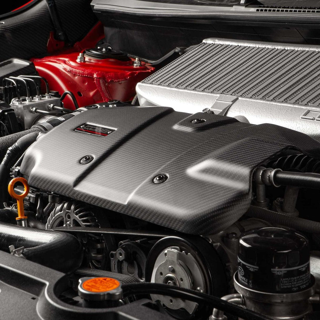 COBB Redline Matte Carbon Fiber Engine Cover 2022-2025 WRX