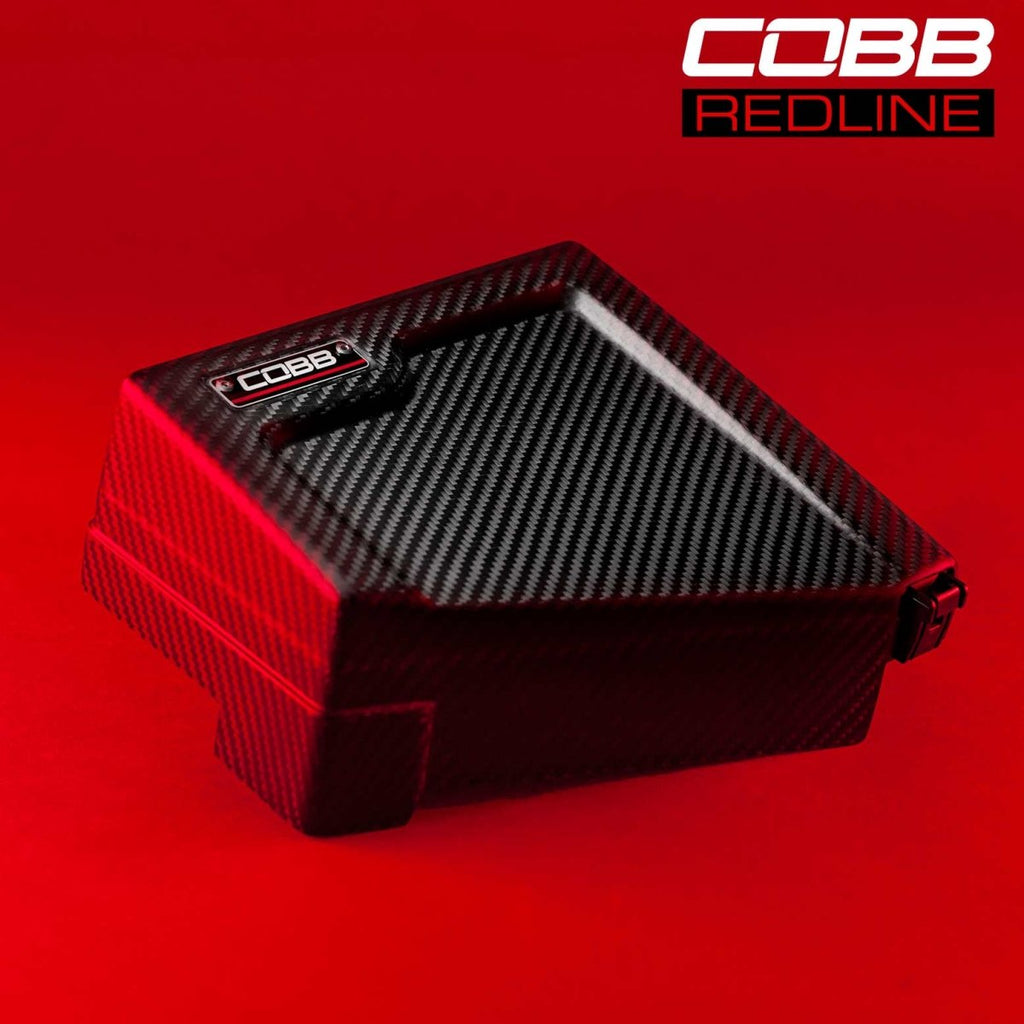 COBB Redline Matte Carbon Fiber Fuse Box Cover Driver Side 2022-2025 WRX
