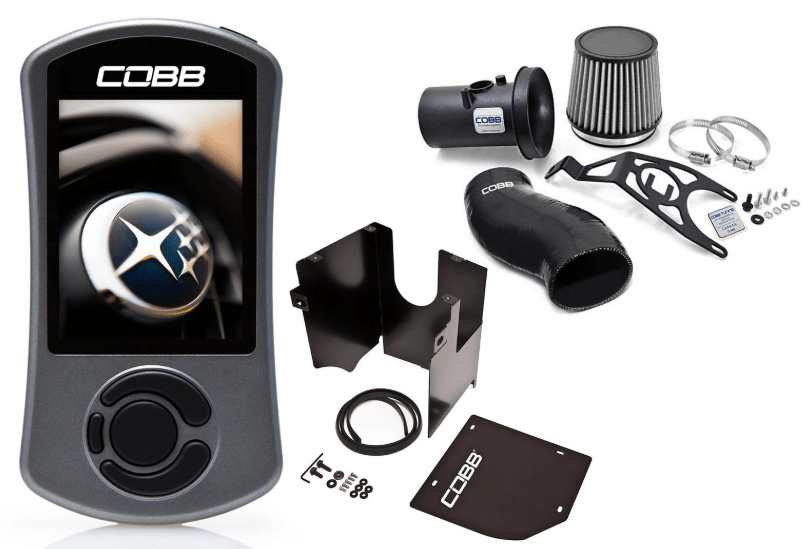 COBB Stage 1+ Power Package w/ Black Intake 2008-2014 WRX / 2008-2014 STI / 2009-2013 Forester XT