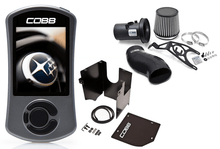 Load image into Gallery viewer, COBB Stage 1+ Power Package w/ Black Intake 2008-2014 WRX / 2008-2014 STI / 2009-2013 Forester XT