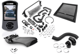 COBB Stage 2 Power Package w/ Silver Front Mount Intercooler and Gloss Carbon Fiber Power Scoop 2022-2025 WRX MT / 2022-2025 WRX CVT