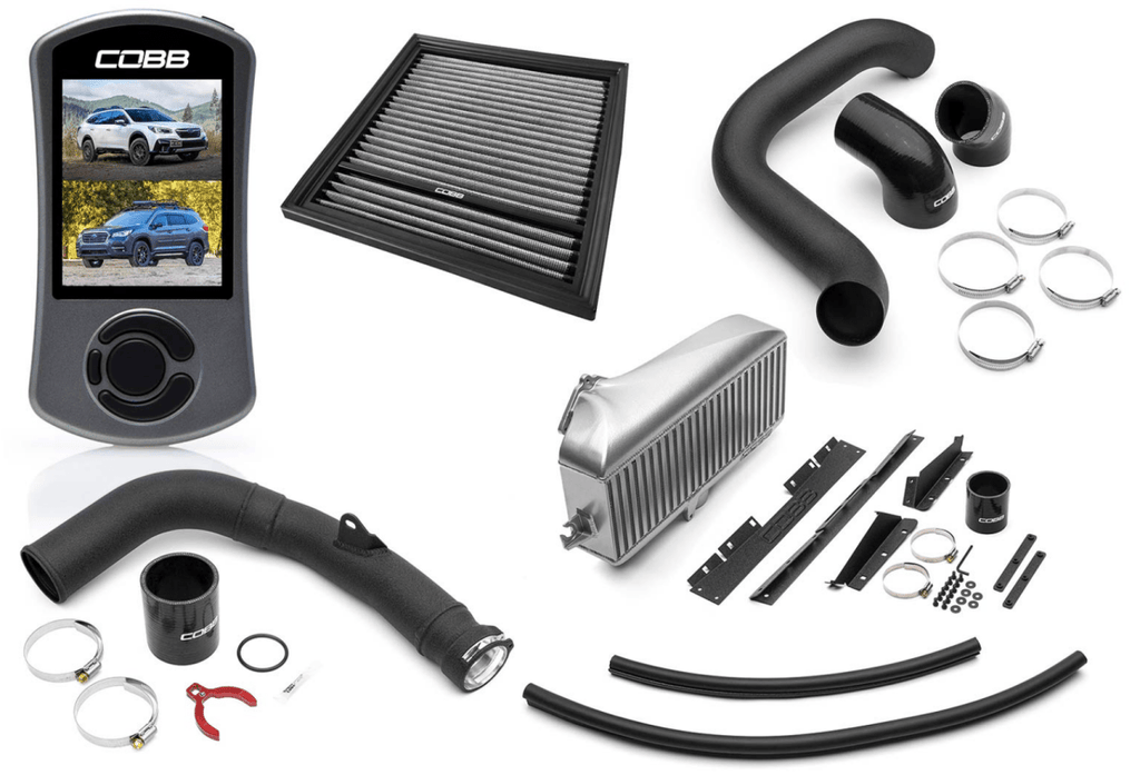 COBB Stage 2 Power Package w/ Silver Top Mount Intercooler 2020-2022 Outback / 2020-2022 Legacy XT / 2022 Outback Wilderness
