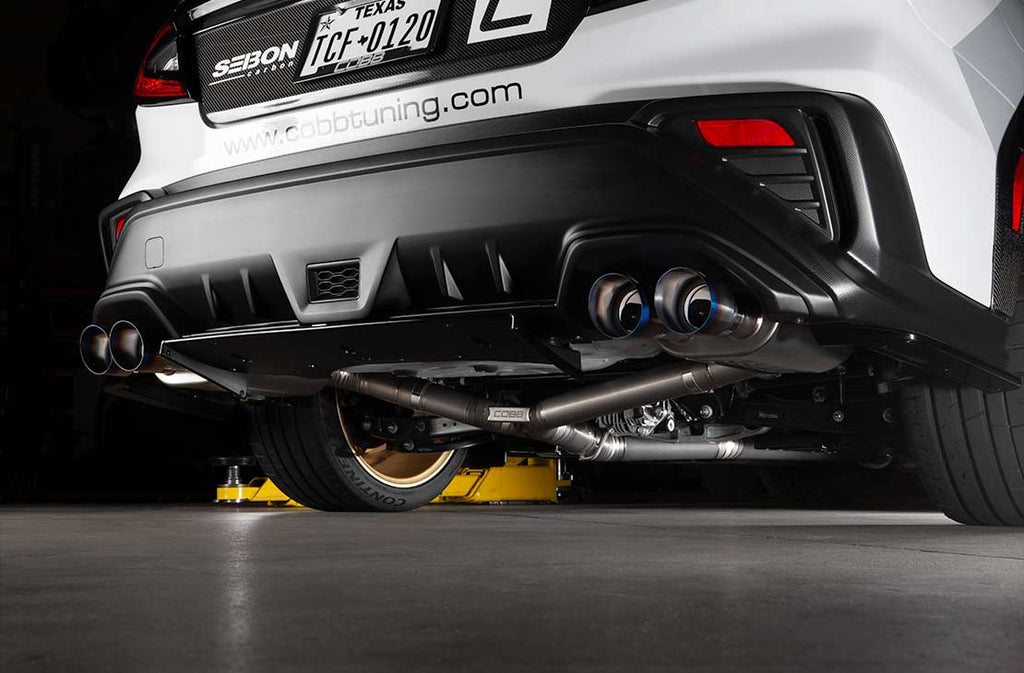 COBB Titanium Cat Back Exhaust 2022-2025 WRX
