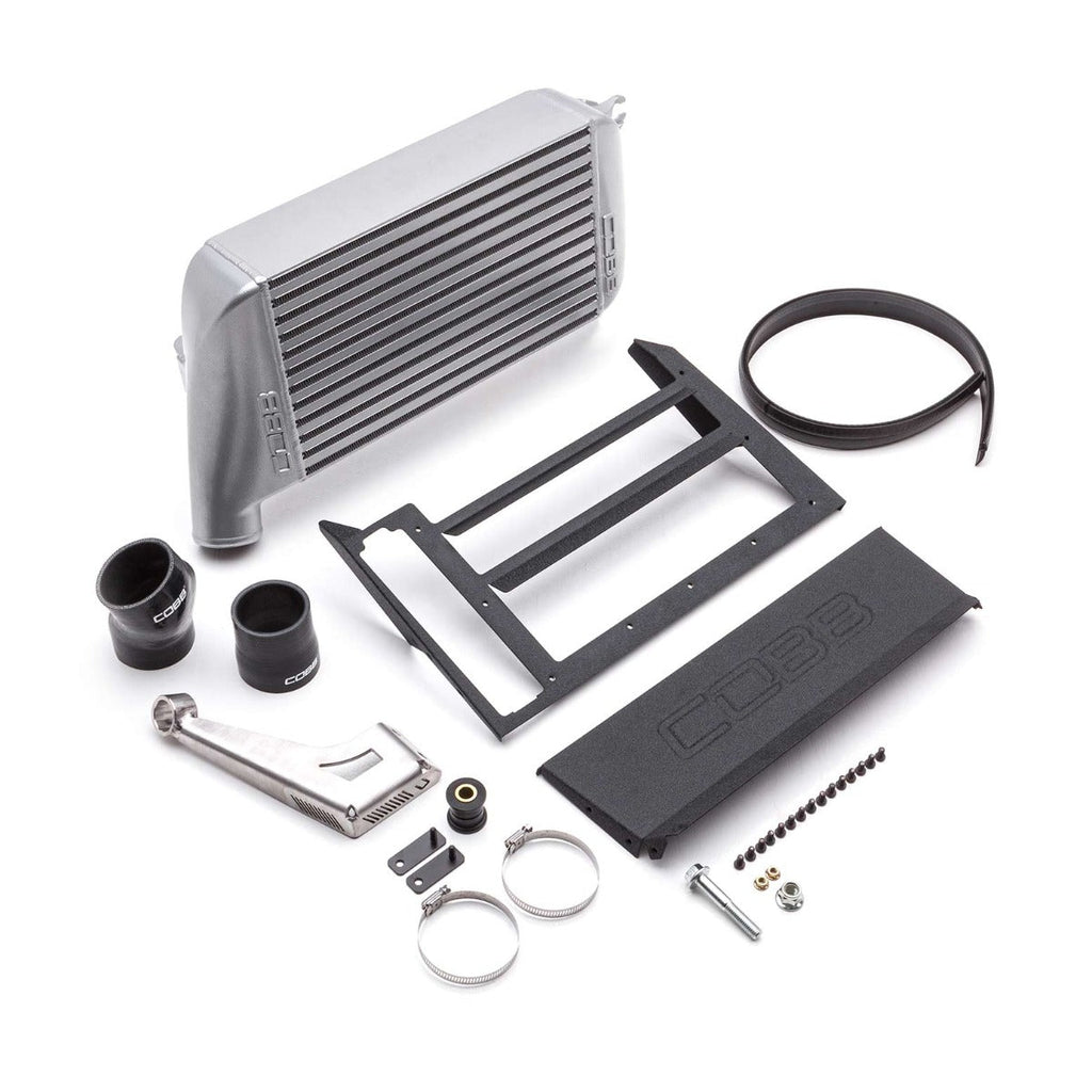 COBB Top Mount Intercooler Silver w/ Charge Pipe Kit 2015-2021 WRX