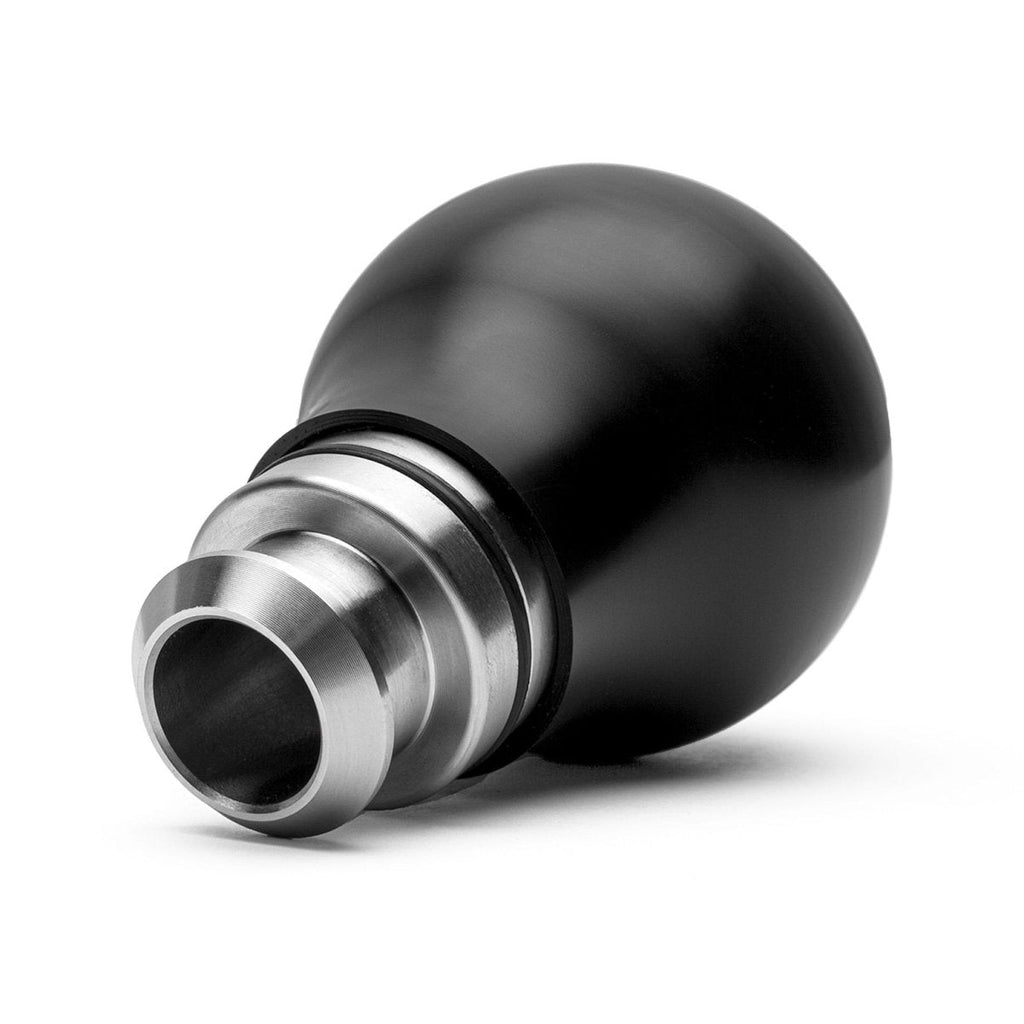 COBB Weighted Round Shift Knob Black w/ Interchangeable Base 5 Speed Subaru Models