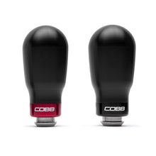 Load image into Gallery viewer, COBB Weighted Tall Shift Knob Black w/ Interchangeable Base 5 Speed Subaru Models