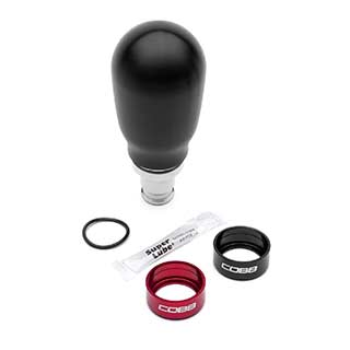 COBB Weighted Tall Shift Knob w/ Interchangeable Base 2017-2020 Honda Civic Si / 2017-2021 Honda Civic Type R