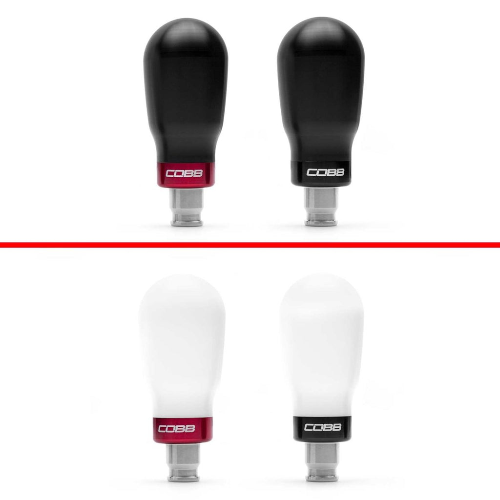 COBB Weighted Tall Shift Knob w/ Interchangeable Base 2017-2020 Honda Civic Si / 2017-2021 Honda Civic Type R