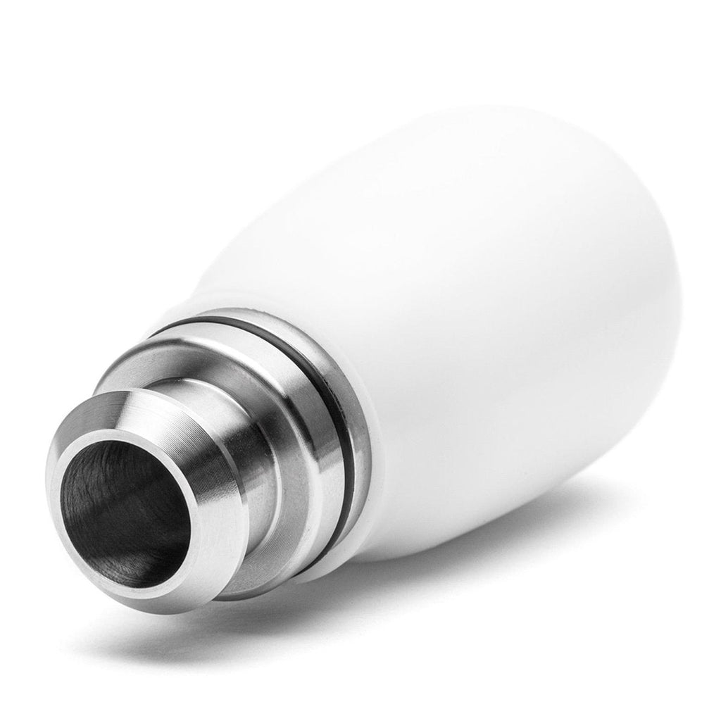 COBB Weighted Tall Shift Knob White w/ Interchangeable Base 5 Speed Subaru Models