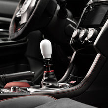 Load image into Gallery viewer, COBB Weighted Tall Shift Knob White w/ Interchangeable Base 6 Speed Subaru Models