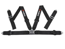 Load image into Gallery viewer, Cusco 4 Point Harness 3 Inch Black