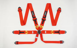 Cusco 6 Point Harness 3 Inch Red