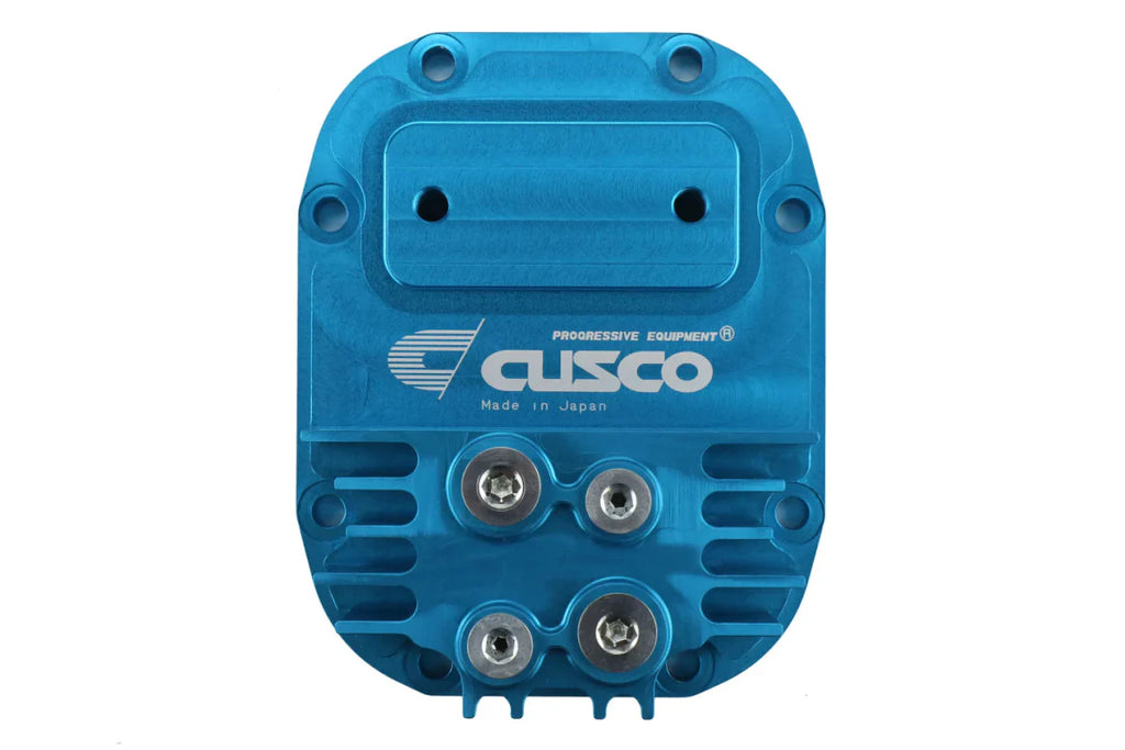 Cusco Increased Capacity Rear Differential Cover Blue R180 2004-2021 STI