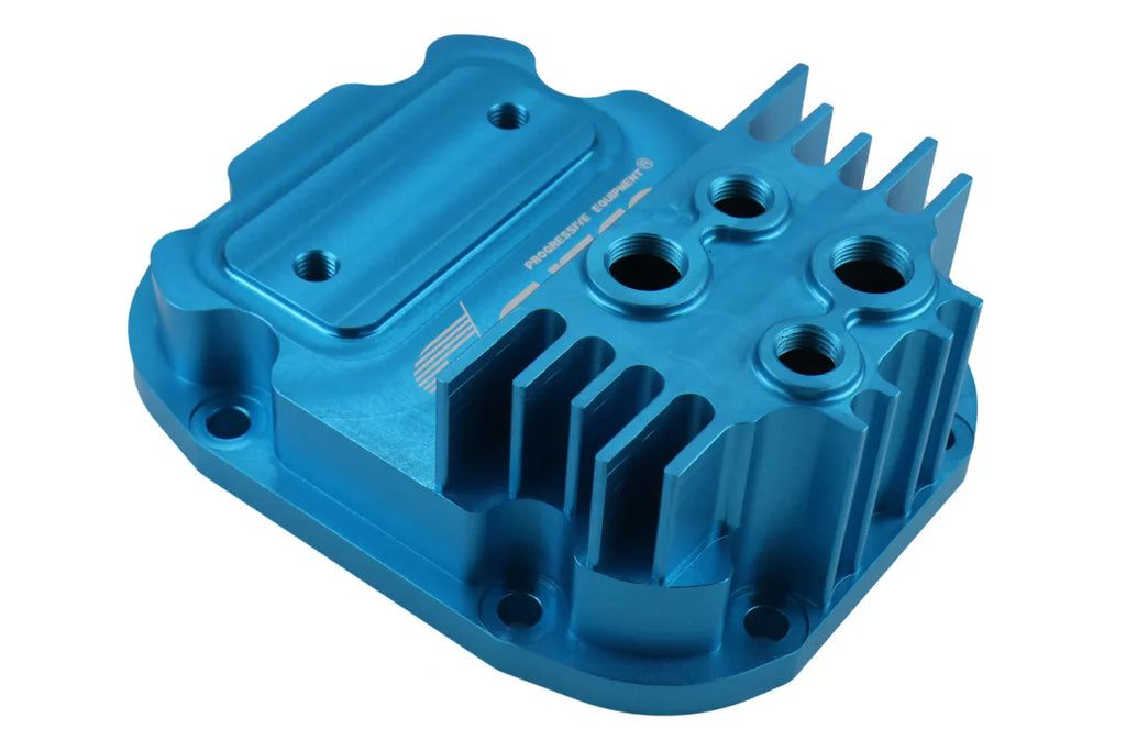 Cusco Increased Capacity Rear Differential Cover Blue R180 2004-2021 STI