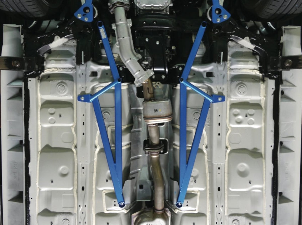 Cusco Power Brace Floor Center 2008-2021 WRX / 2008-2021 STI / 2008-2013 Forester / 2012-2017 Crosstrek