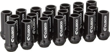 Load image into Gallery viewer, Cusco Racing 48mm Long Lug Nuts Black M12X1.25 Most Subaru Models
