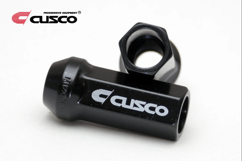 Cusco Racing 48mm Long Lug Nuts Black M12X1.25 Most Subaru Models