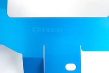 Load image into Gallery viewer, Cusco Radiator Cooling Plate Blue 2006-2007 WRX / 2006-2007 STI