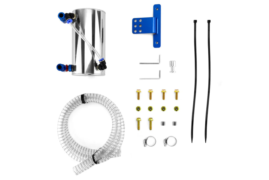 Cusco Universal Side Mount Oil Catch Can 0.6L Capacity w/ 15mm Hose