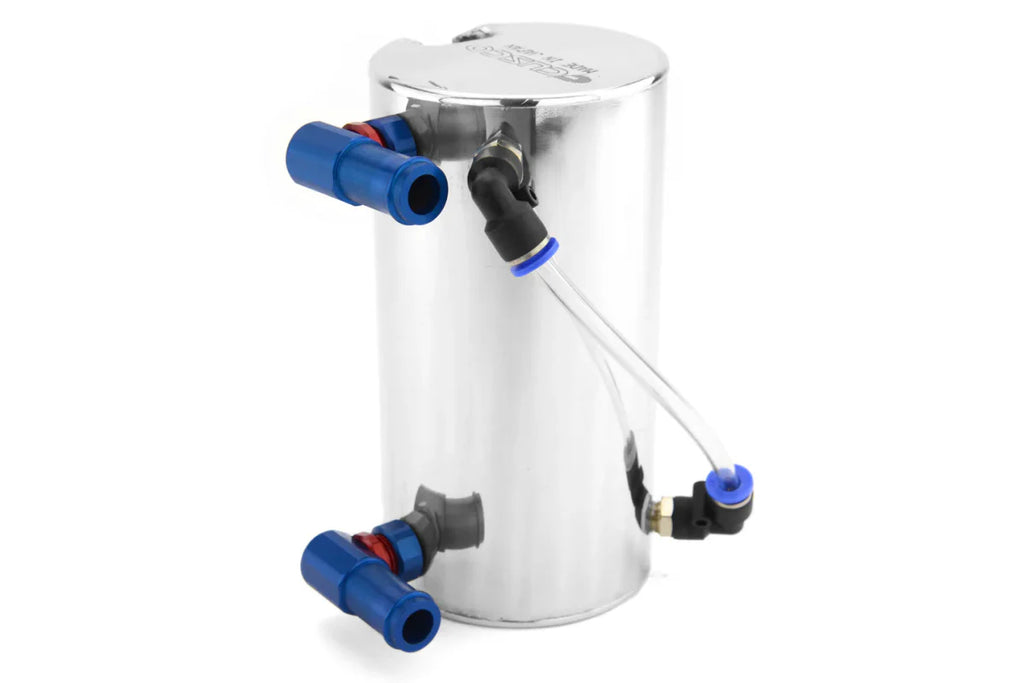 Cusco Universal Side Mount Oil Catch Can 0.6L Capacity w/ 15mm Hose