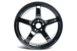 Gram Lights 57CR 18x9.5 +38 5-114.3 Glass Black Wheel