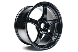 Gram Lights 57CR 18x9.5 +38 5-114.3 Glass Black Wheel